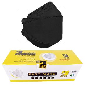 ماسک تنفسی فست مدل 6 لایه سه بعدی fast kf94 بسته 25 عددی